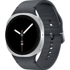 Galaxy Watch8 | 40 мм | 4G LTE | Silver | Sport/Graphite | M/L, Размер: 40 мм, Цвет: Silver, Тип ремешка: Sport, Цвет ремешка: Graphite, Размер ремешка: M/L, Подключение часов: Bluetooth / Wi-Fi + 4G LTE